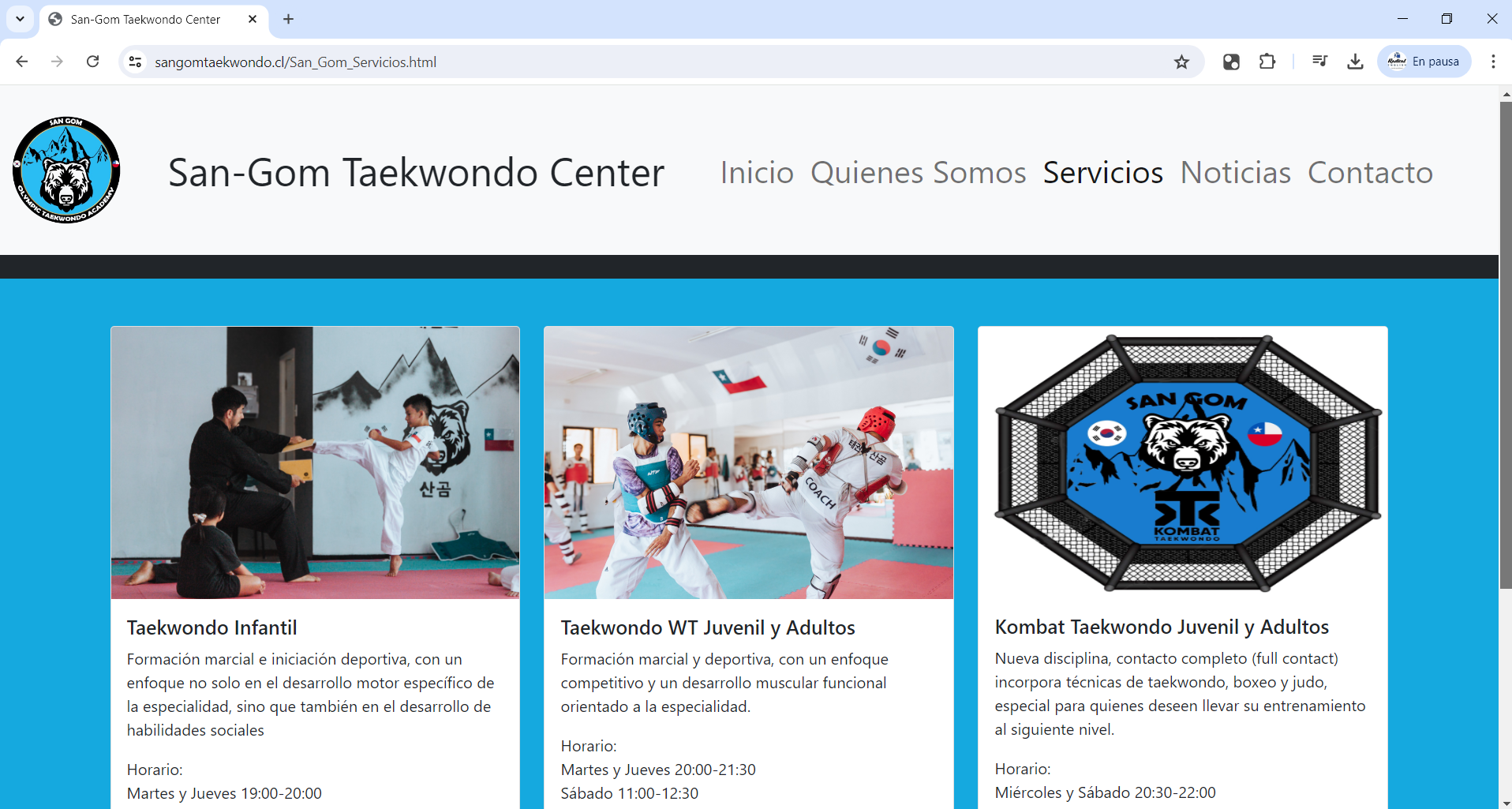 Foto Sangom TKD Browser